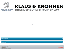 Tablet Screenshot of klaus-krohnen.de